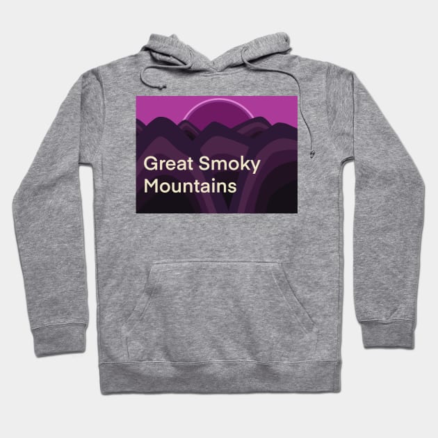 The Great Smoky Mountains Hoodie by Obstinate and Literate